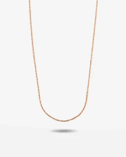 COLLANA LUCE PLACCATA ORO ROSA