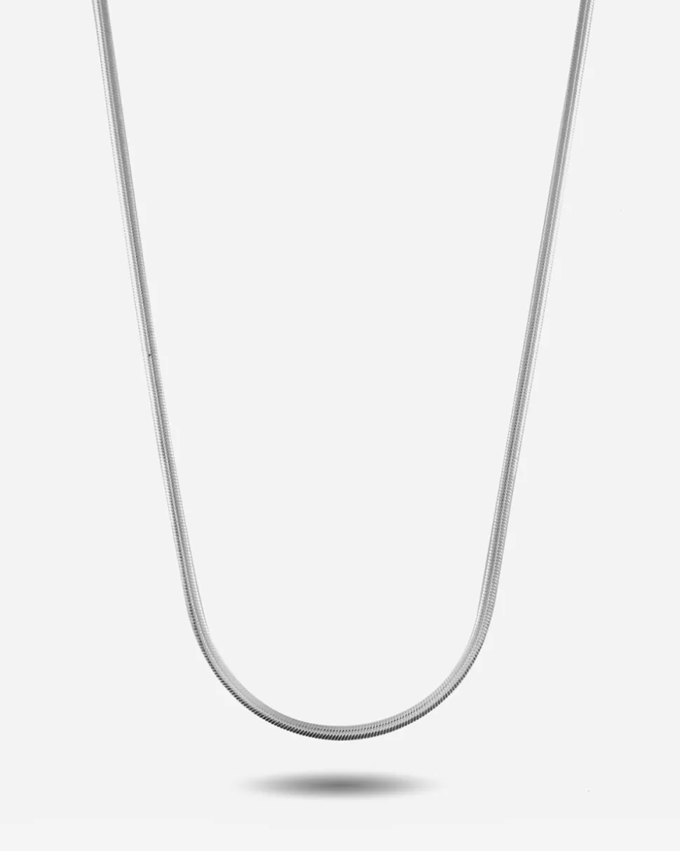 COLLANA MAGIC 35 OVALE IN ARGENTO