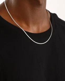 COLLANA MAGIC 35 OVALE IN ARGENTO