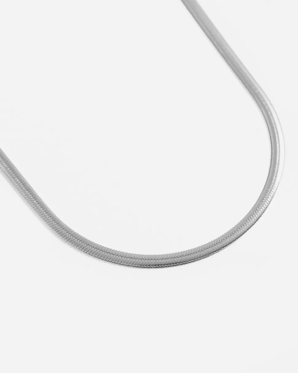 COLLANA MAGIC 35 OVALE IN ARGENTO