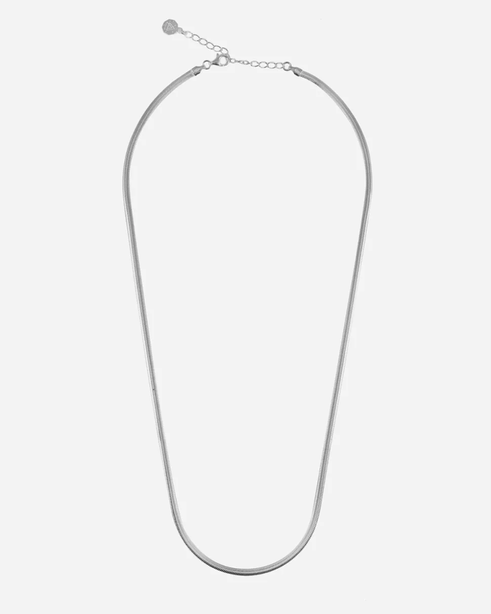 COLLANA MAGIC 35 OVALE IN ARGENTO