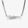 COLLANA NOME TRAFORO PERSONALIZZABILE CON GRUMETTA