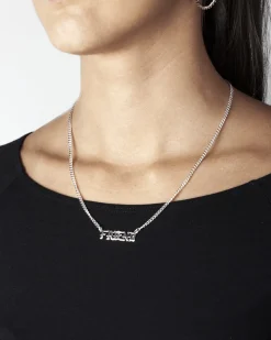 COLLANA NOME TRAFORO PERSONALIZZABILE CON GRUMETTA