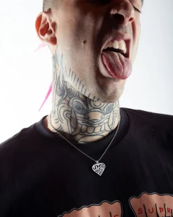 COLLANA PENDENTE CUORE NOVE25 X LA SAD