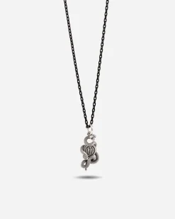 COLLANA SMALTATA PENDENTE BISCIONE INTER X NOVE25
