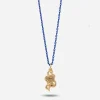 COLLANA SMALTATA PENDENTE BISCIONE ORO INTER X NOVE25