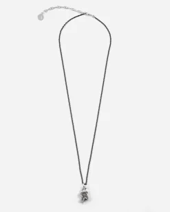 COLLANA SMALTATA PENDENTE BISCIONE INTER X NOVE25