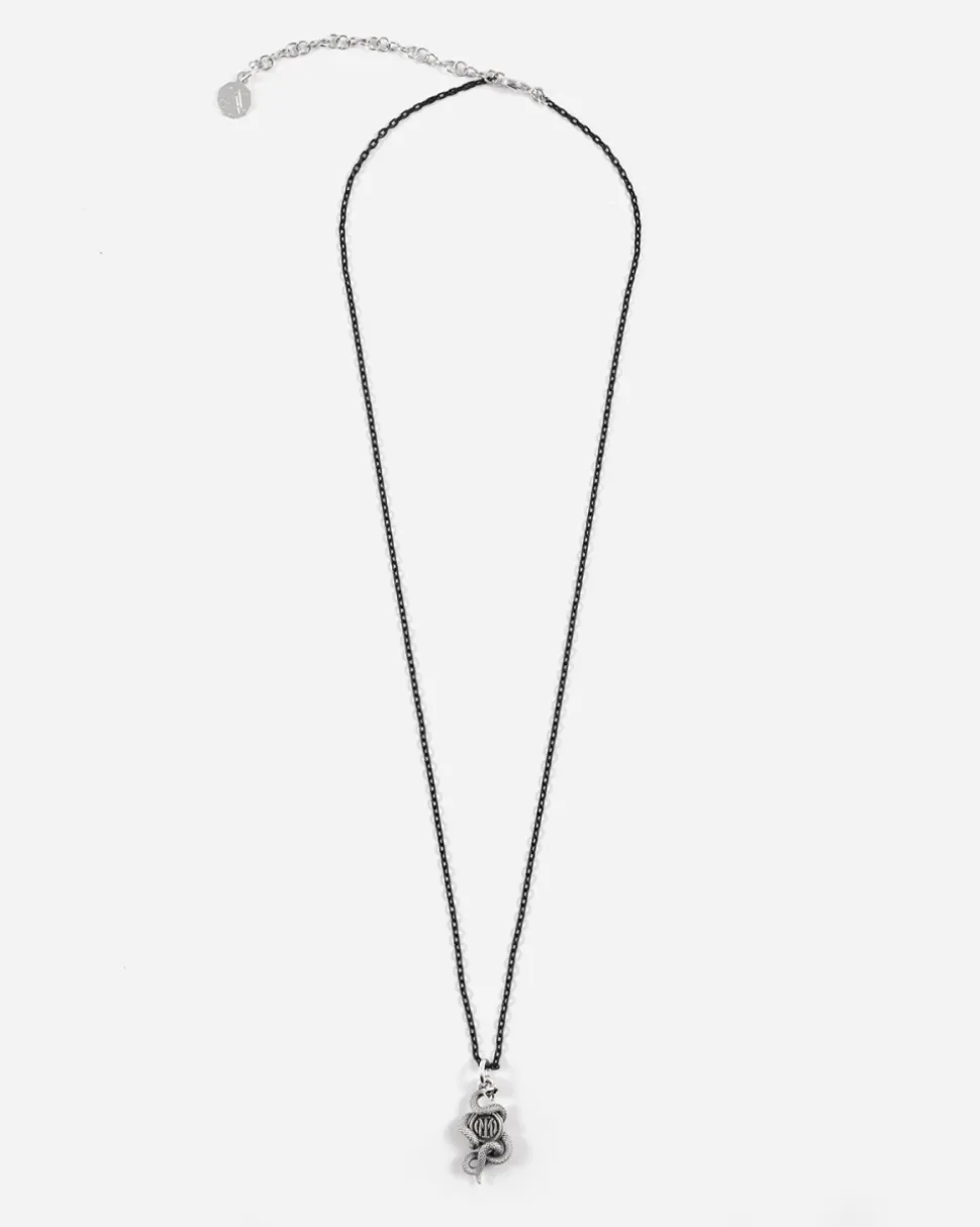 COLLANA SMALTATA PENDENTE BISCIONE INTER X NOVE25