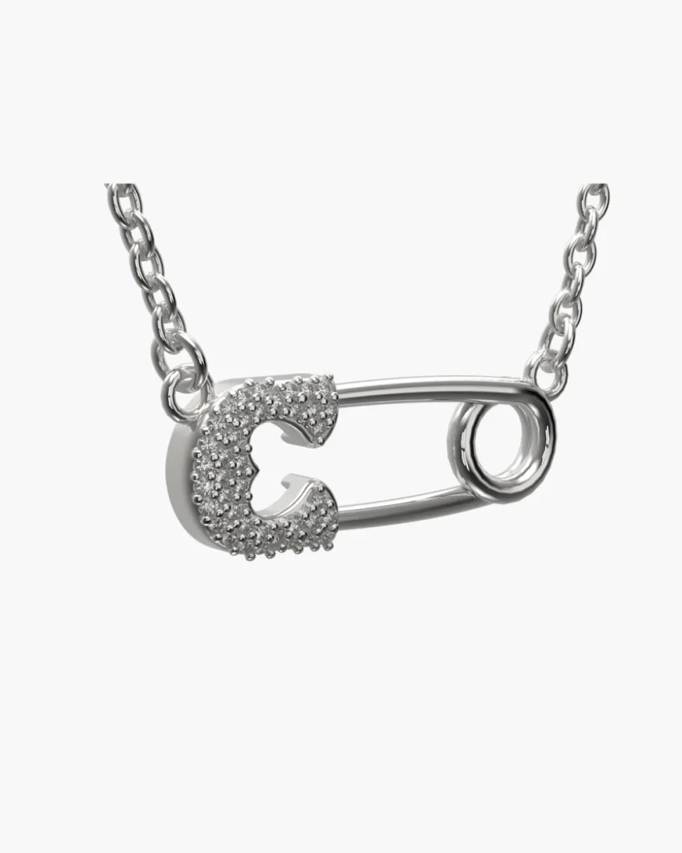 COLLANA SPILLA CON BRILLANTI PERSONALIZZABILE