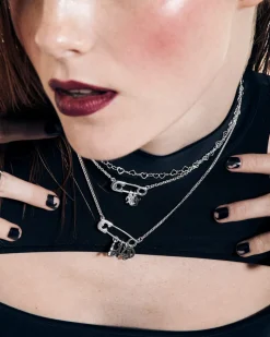 COLLANA SPILLA LISCIA PERSONALIZZABILE