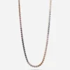 COLLANA TENNIS GRADIENT CON PIETRE MULTICOLOR