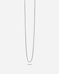COLLANA TORCHON IN ARGENTO