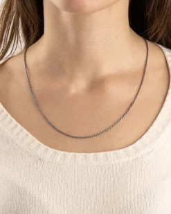 COLLANA TORCHON IN ARGENTO