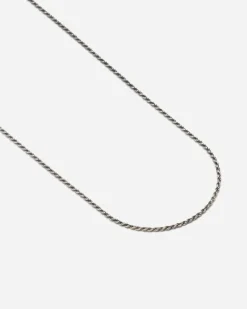 COLLANA TORCHON IN ARGENTO