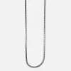 COLLANA TRECCIA DIAMOND BRAID IN ARGENTO