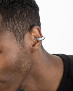 EAR CUFF BOLD FILO 7 MM IN ARGENTO