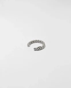 EAR CUFF ORECCHINO SENZA BUCO PALLINE UN GIRO IN ARGENTO