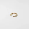 EAR CUFF ORECCHINO SENZA BUCO PALLINE UN GIRO PLACCATO ORO