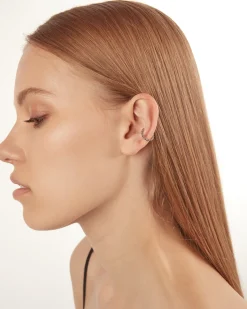 EAR CUFF ORECCHINO SENZA BUCO PALLINE UN GIRO IN ARGENTO