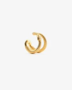 EAR CUFF SERPENTINE PLACCATO ORO