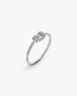 FEDINA IN ARGENTO NODO CORDA