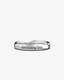 FEDINA MANTOVANA IN ARGENTO CON INCISIONE PERSONALIZZABILE