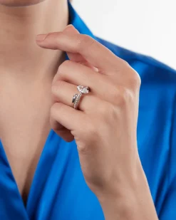 FEDINA PIERCING BLING LINK IN ARGENTO CON BRILLANTI