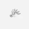 ORECCHINO A LOBO PIERCING SEMICERCHIO 7 NAVETTE IN ARGENTO