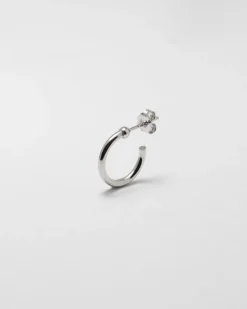 ORECCHINO ALFA PICCOLO IN ARGENTO