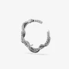 ORECCHINO CON DIAMANTI SHINY SURROUNDING SNAKE