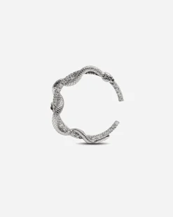 ORECCHINO CON DIAMANTI SHINY SURROUNDING SNAKE