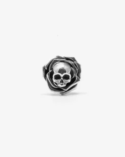 ORECCHINO CON TESCHIO SKULL BUD IN ARGENTO