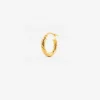 ORECCHINO DIAMOND HOOP PICCOLO PLACCATO ORO