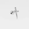 ORECCHINO PIERCING SILVER DAGGER IN ARGENTO CON BRILLANTE