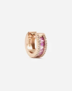 ORECCHINO PINK RIBBON PLACCATO ORO ROSA