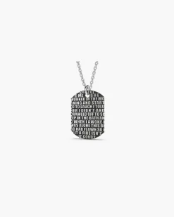 PIASTRA LYRICS MILITARE H30 PERSONALIZZABILE