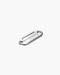PORTACHIAVI TARGA IN ARGENTO PERSONALIZZABILE CON INCISIONE
