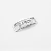 SNEAKER LACE TAG PERSONALIZZABILE TARGA RETTANGOLARE