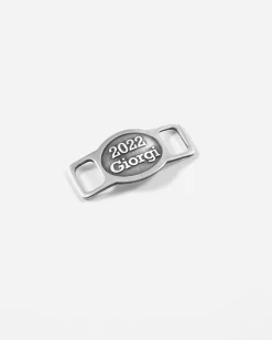SNEAKER LACE TAG PERSONALIZZABILE TARGA OVALE